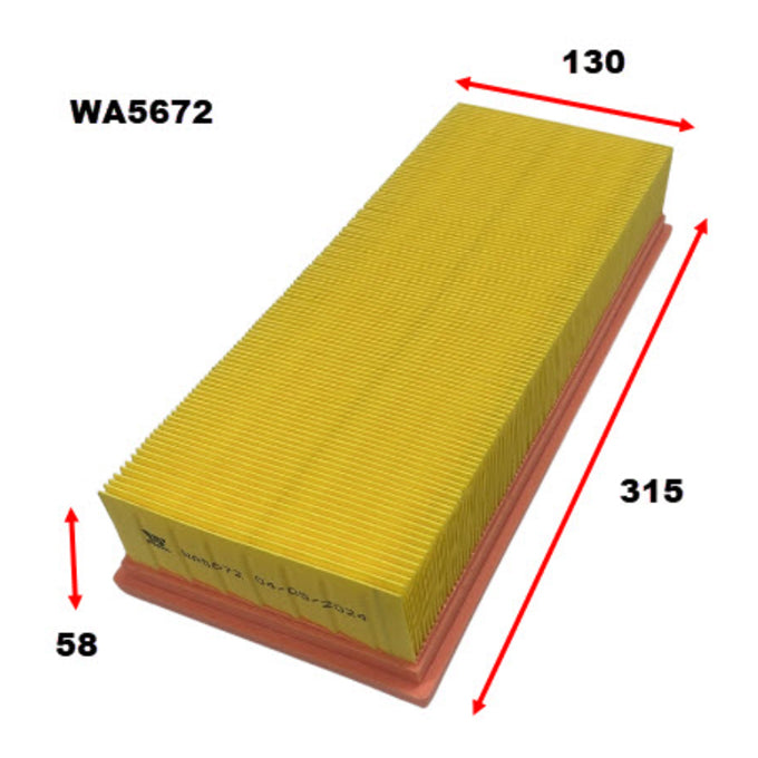 Wesfil Air Filter WA5672