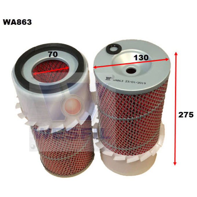 Wesfil Air filter WA863