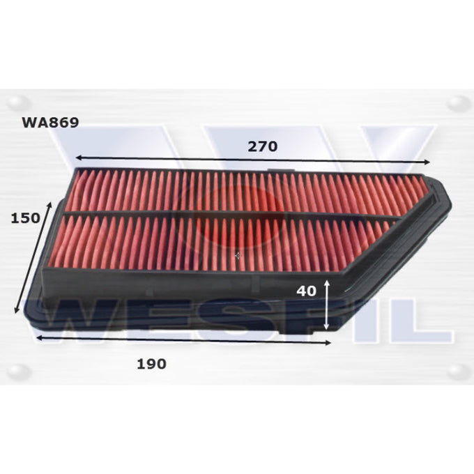 Wesfil Air filter WA869