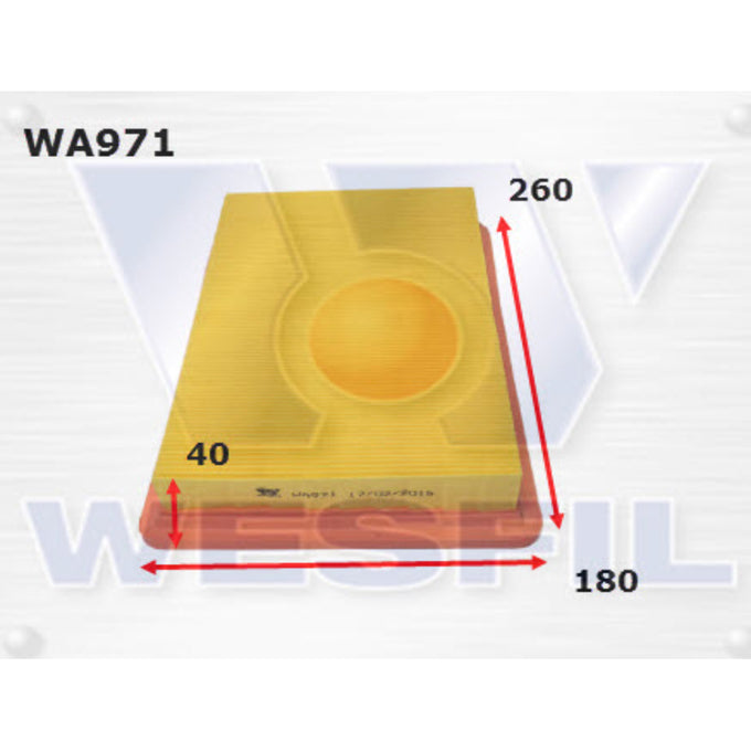 Wesfil Air filter WA971