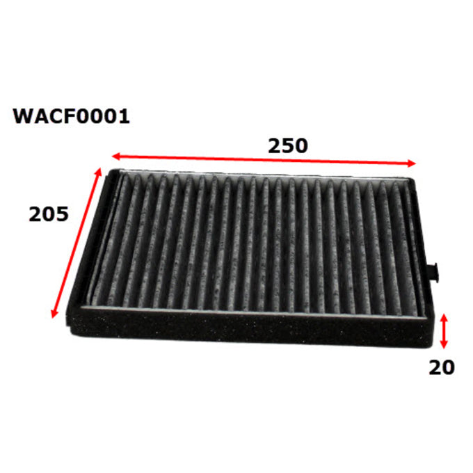 Wesfil Cabin Air Filter WACF0001