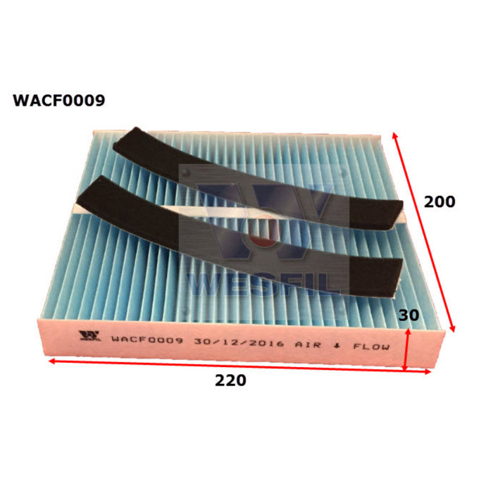 Wesfil Cabin Air Filter WACF0009