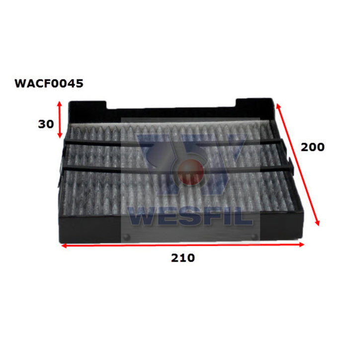 Wesfil Cabin Air Filter WACF0045