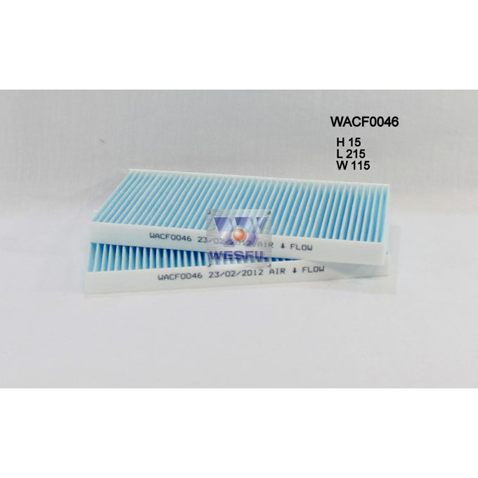 Wesfil Cabin Air Filter WACF0046