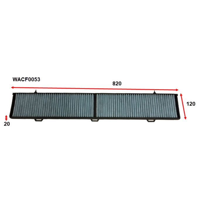 Wesfil Cabin Air Filter WACF0053