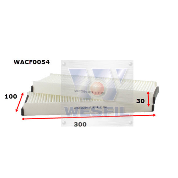 Wesfil Cabin Air Filter WACF0054