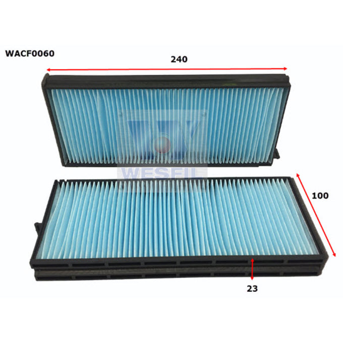 Wesfil Cabin Air Filter WACF0060