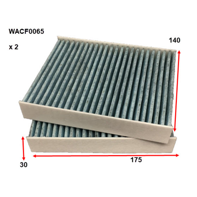 Wesfil Cabin Air Filter WACF0065