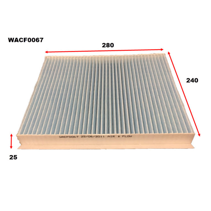 Wesfil Cabin Air Filter WACF0067