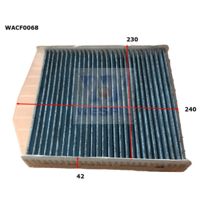 Wesfil Cabin Air Filter WACF0068