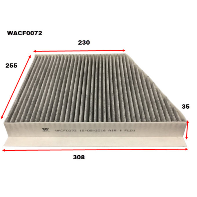 Wesfil Cabin Air Filter WACF0072