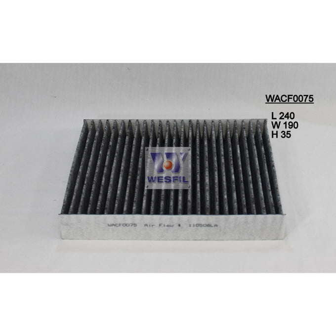 Wesfil Cabin Air Filter WACF0075