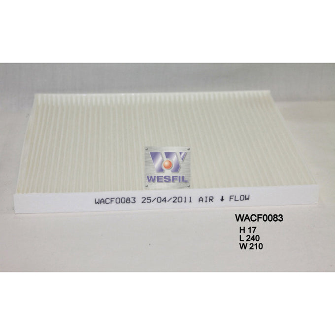 Wesfil Cabin Air Filter WACF0083