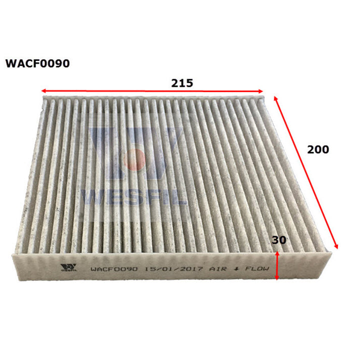 Wesfil Cabin Air Filter WACF0090