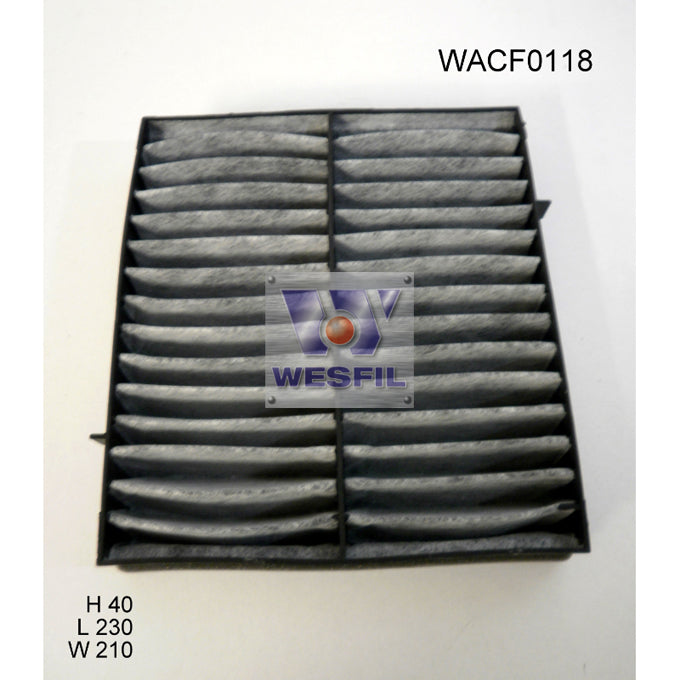 Wesfil Cabin Air Filter WACF0118