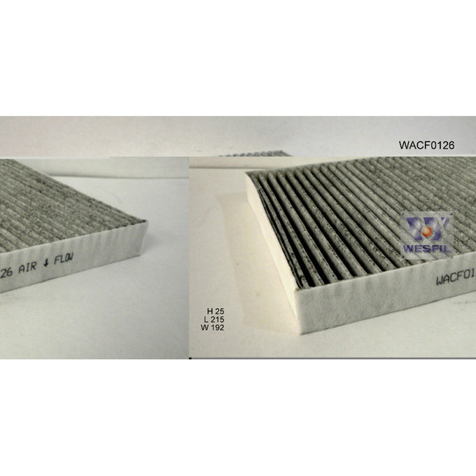 Wesfil Cabin Air Filter WACF0126