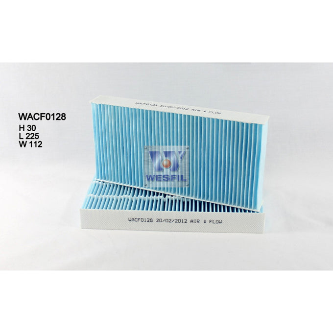 Wesfil Cabin Air Filter WACF0128