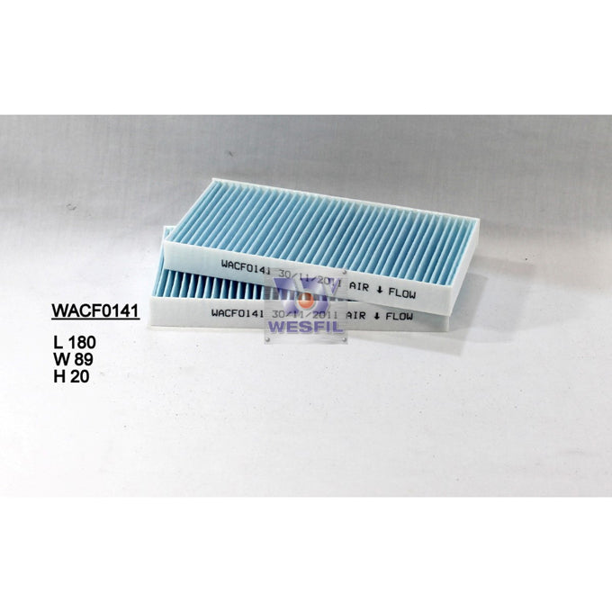 Wesfil Cabin Air Filter WACF0141