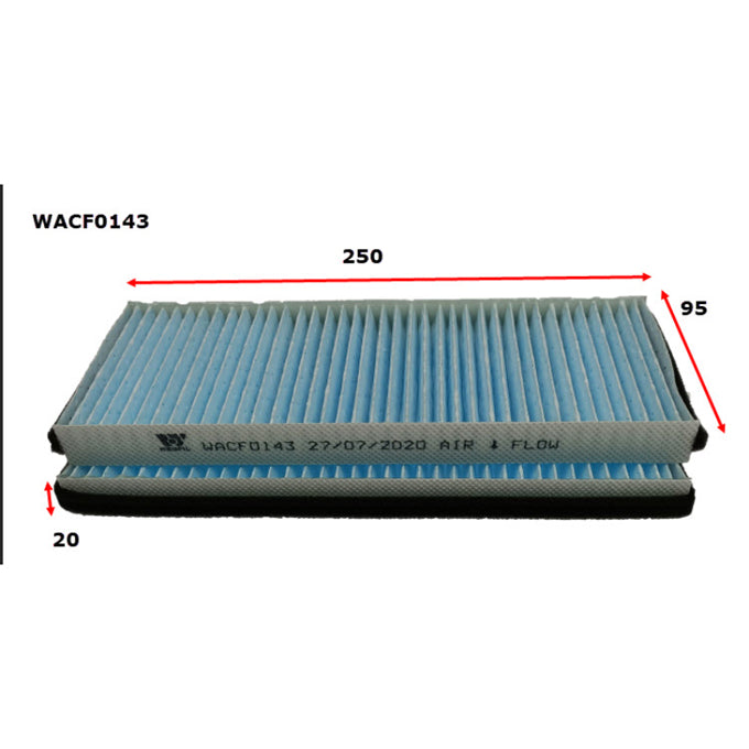 Wesfil Cabin Air Filter WACF0143