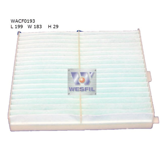 Wesfil Cabin Air Filter WACF0193