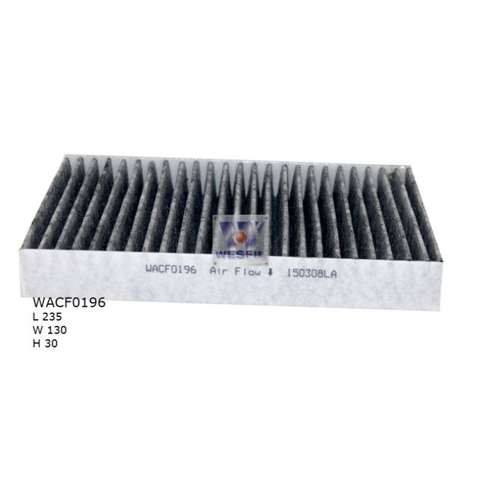 Wesfil Cabin Air Filter WACF0196