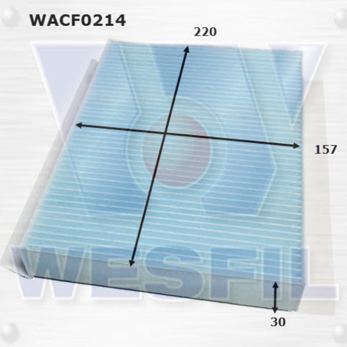 Wesfil Cabin Air Filter WACF0214