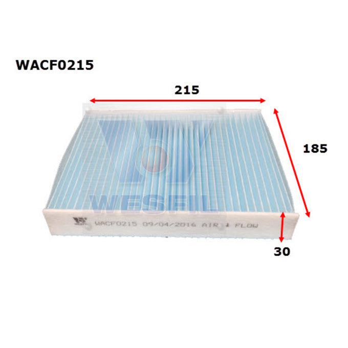 Wesfil Cabin Air Filter WACF0215