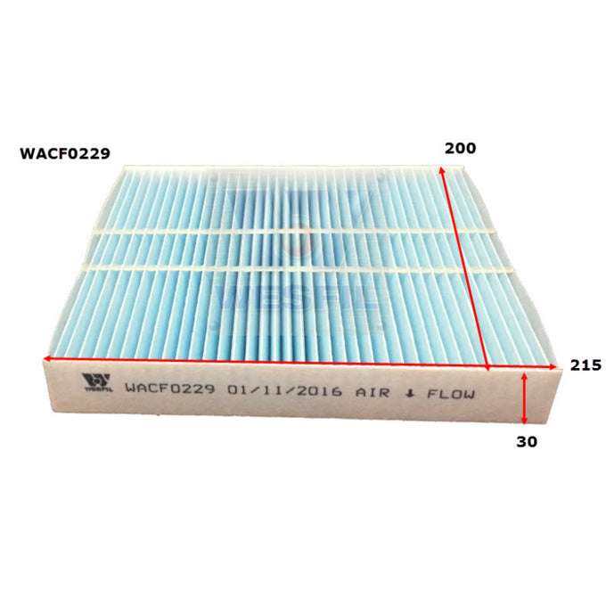 Wesfil Cabin Air Filter WACF0229