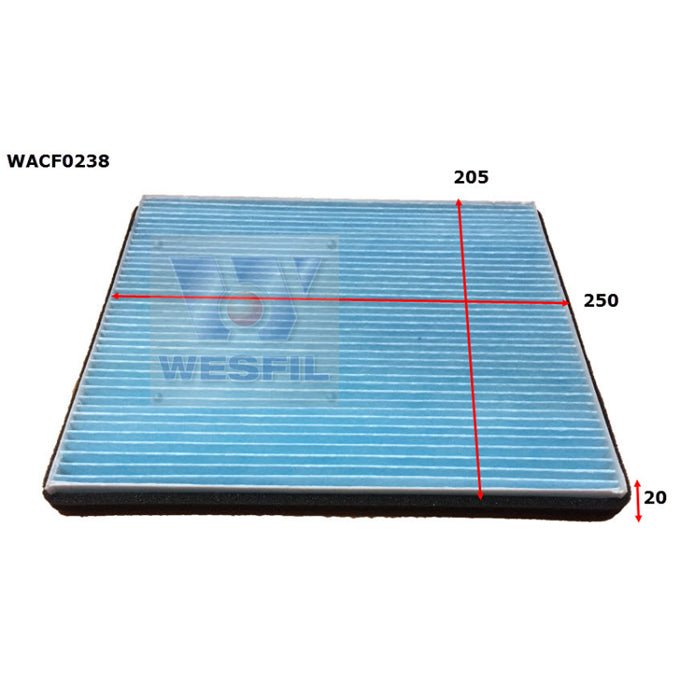 Wesfil Cabin Air Filter WACF0238