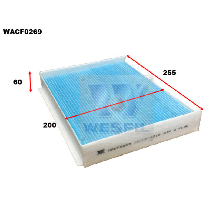Wesfil Cabin Air Filter WACF0269