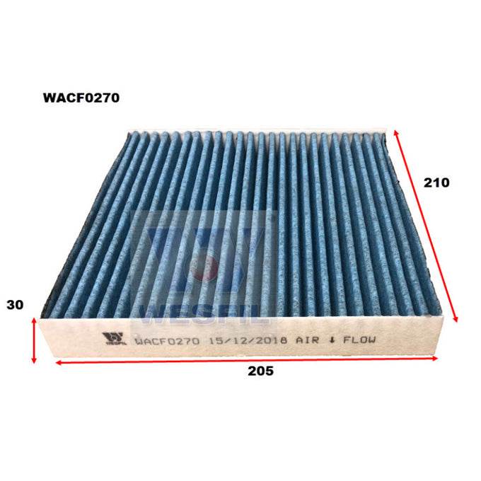 Wesfil Cabin Air Filter WACF0270