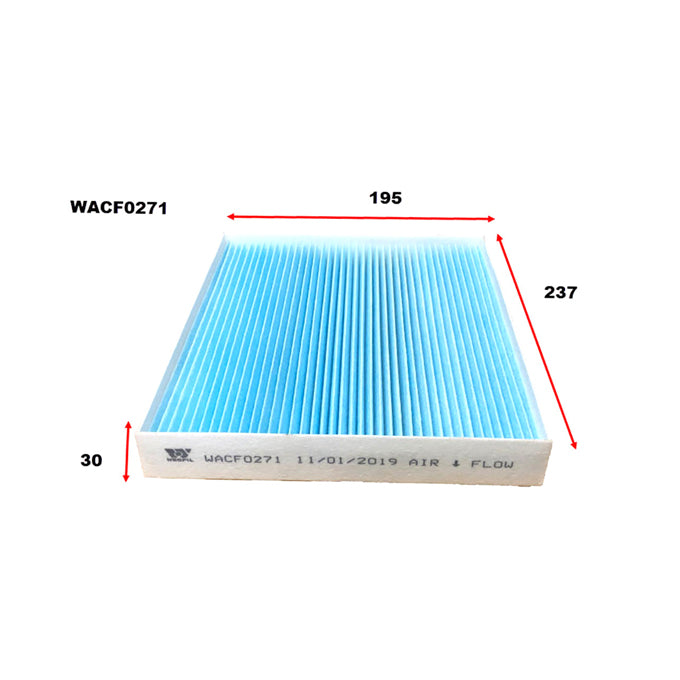 Wesfil Cabin Air Filter WACF0271