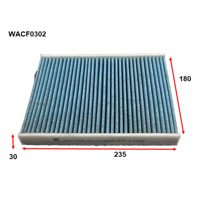 Wesfil Cabin Air Filter WACF0302