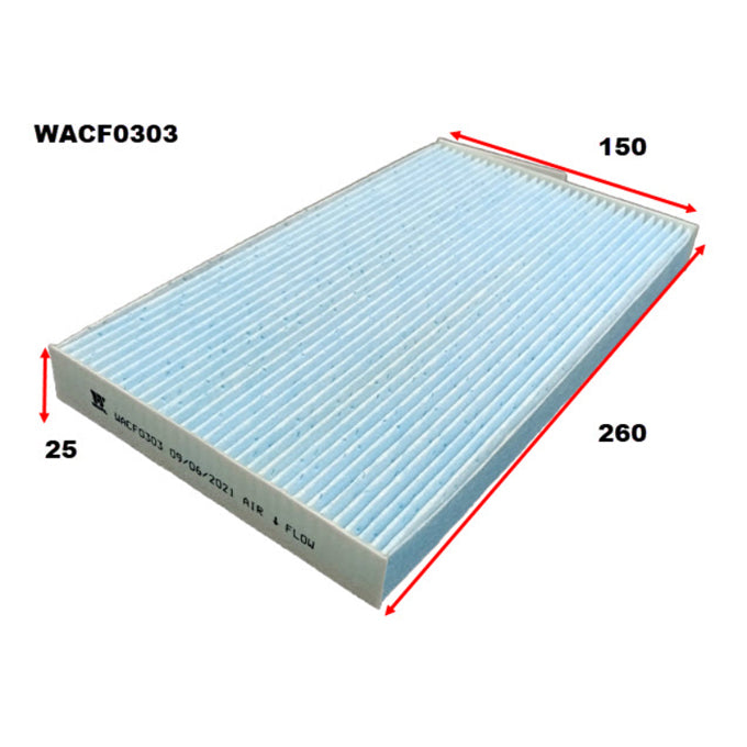 Wesfil Cabin Air Filter WACF0303