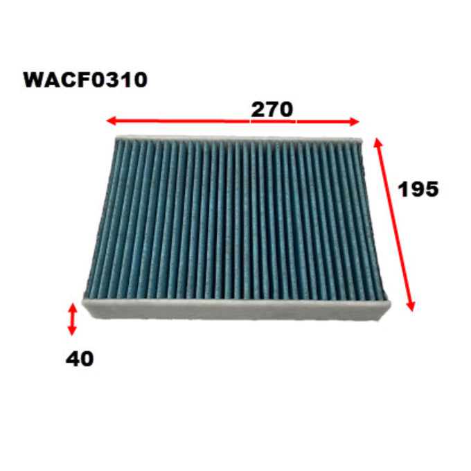 Wesfil Cabin Air Filter WACF0310