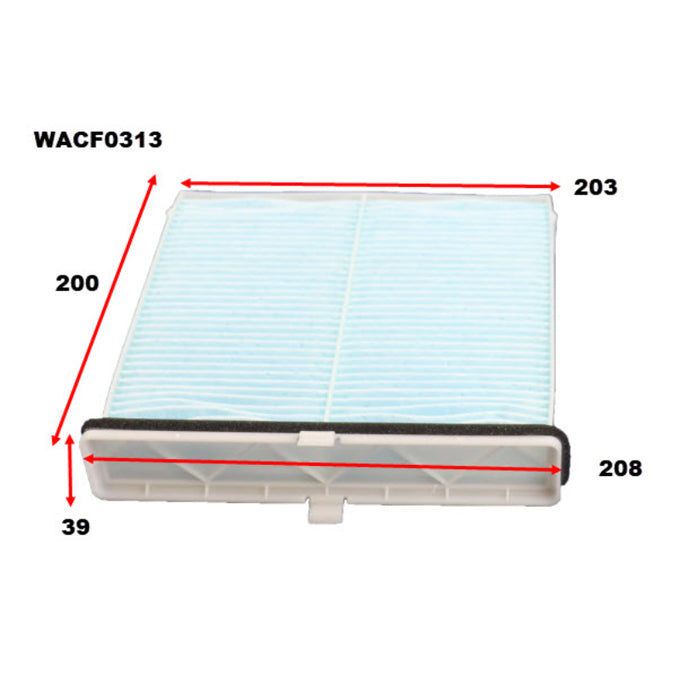 Wesfil Cabin Air Filter WACF0313