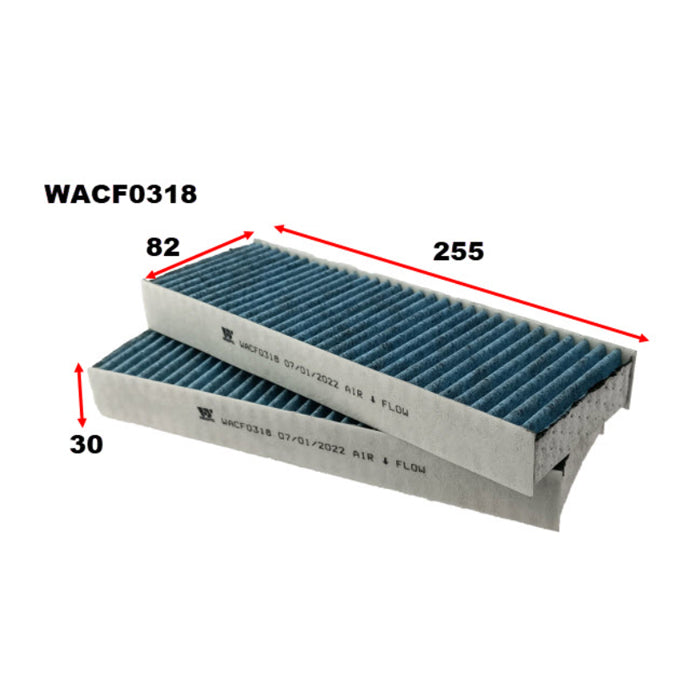 Wesfil Cabin Air Filter WACF0318