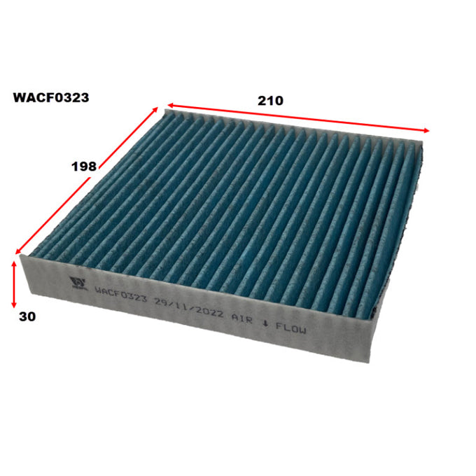 Wesfil Cabin Air Filter WACF0323
