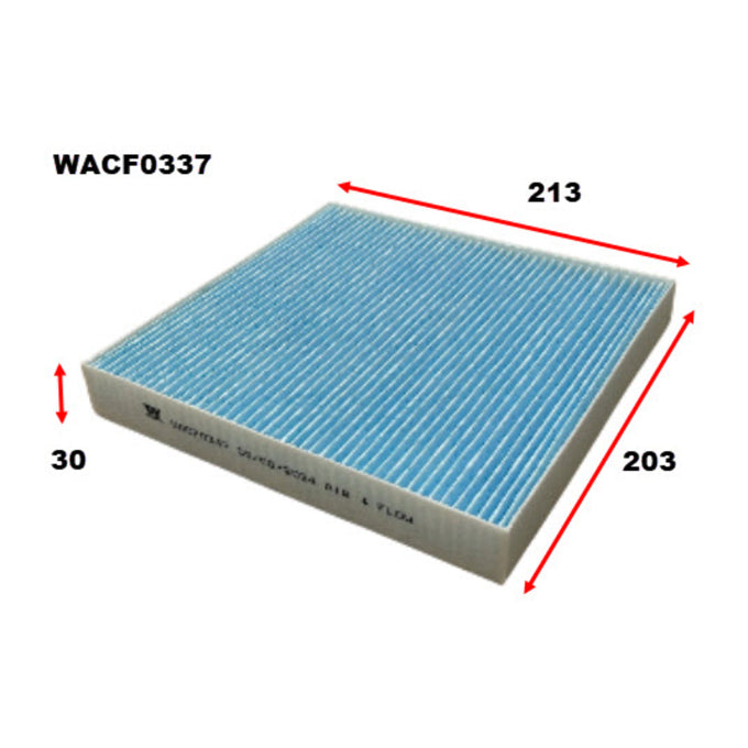 Wesfil Cabin Air Filter WACF0337