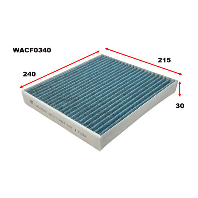 Wesfil Cabin Air Filter WACF0340