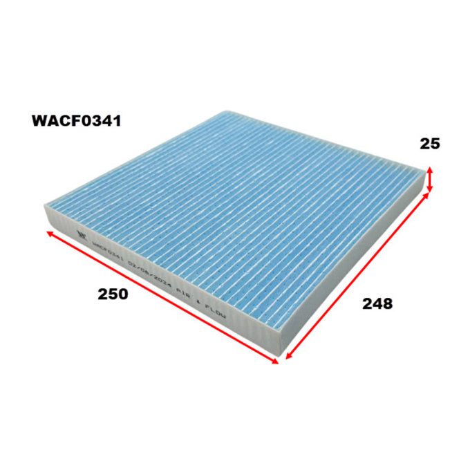 Wesfil Cabin Air Filter WACF0341