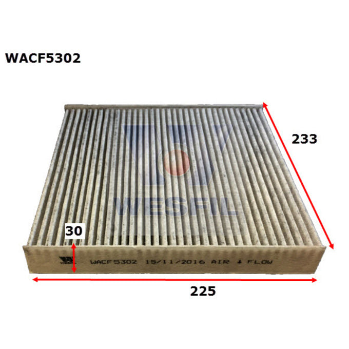 Wesfil Cabin Air Filter WACF5302