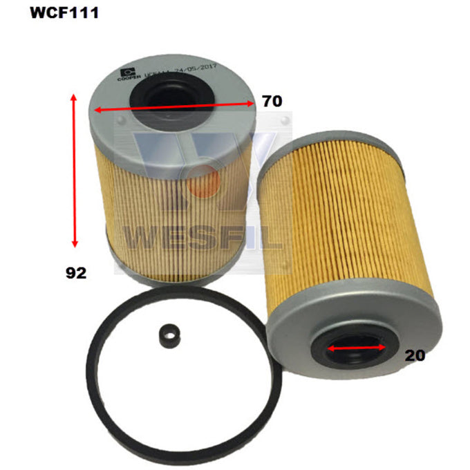 Wesfil Diesel Fuel Filter WCF111