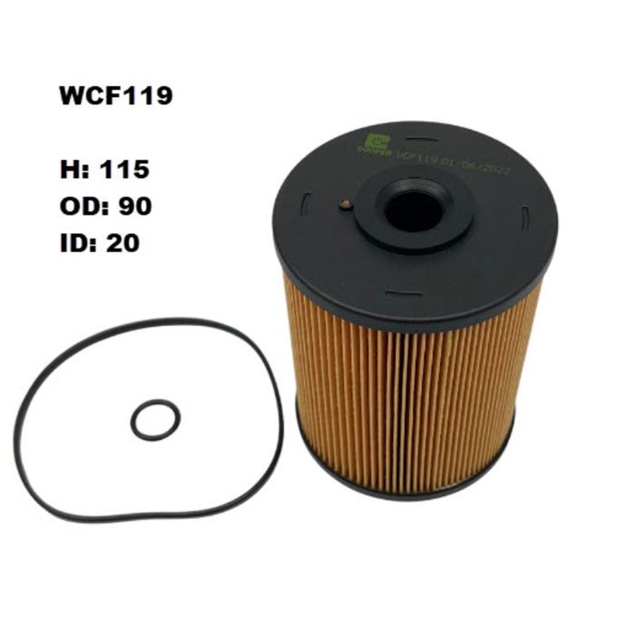Wesfil Diesel Fuel Filter WCF119