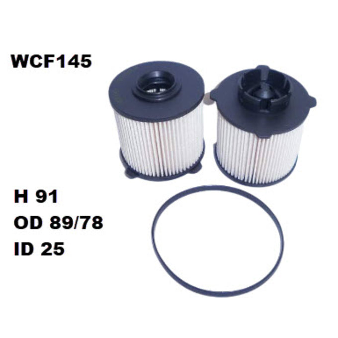 Wesfil Diesel Fuel Filter WCF145