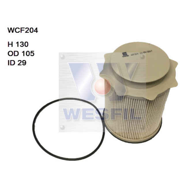 Wesfil Diesel Fuel Filter WCF204