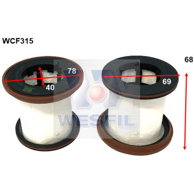 Wesfil Catch Can Provent 100 Ventilator Filter WCF315