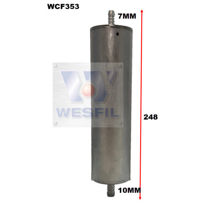 Wesfil Diesel Fuel Filter WCF353