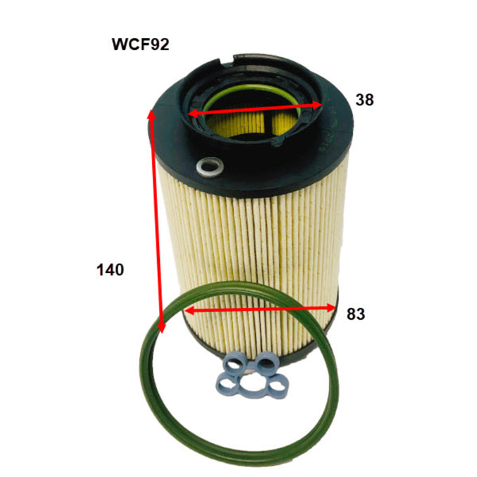 Wesfil Diesel Fuel Filter WCF92