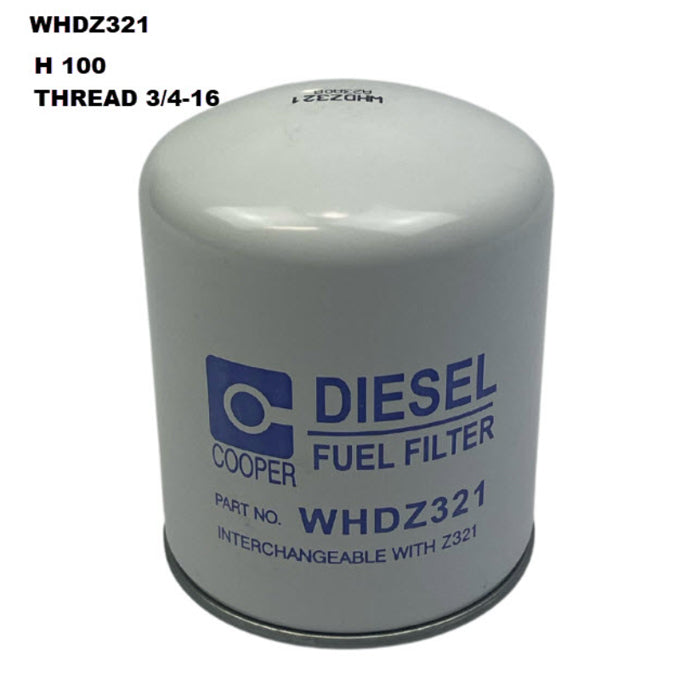 Wesfil Diesel Fuel Filter WHDZ321
